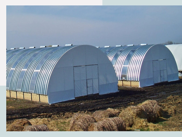 Сельскохозяйственные здания в Дубне