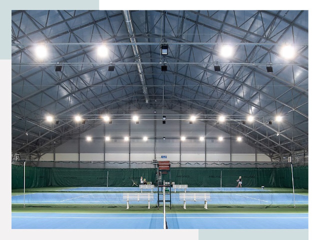 Строительство теннисных кортов в Дубна от 613 руб.