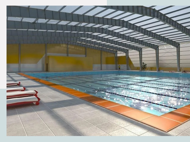 Строительство крытых бассейнов в Дубне