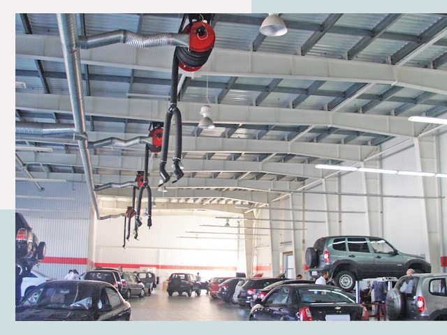 Строительство автосалонов из металлоконструкций от 613 руб.