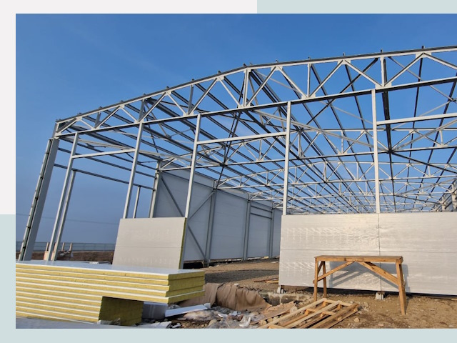 Утепленные ангары в Дубна от 613 руб. за м²