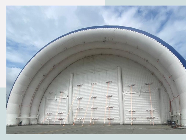 Пневмокаркасные ангары от СтальСтрой-Дбн по цене от 613 руб.