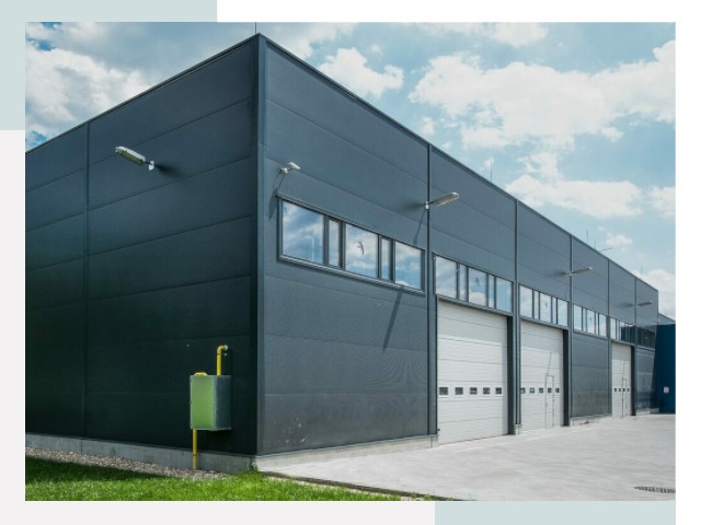 Модульные ангары в Дубне