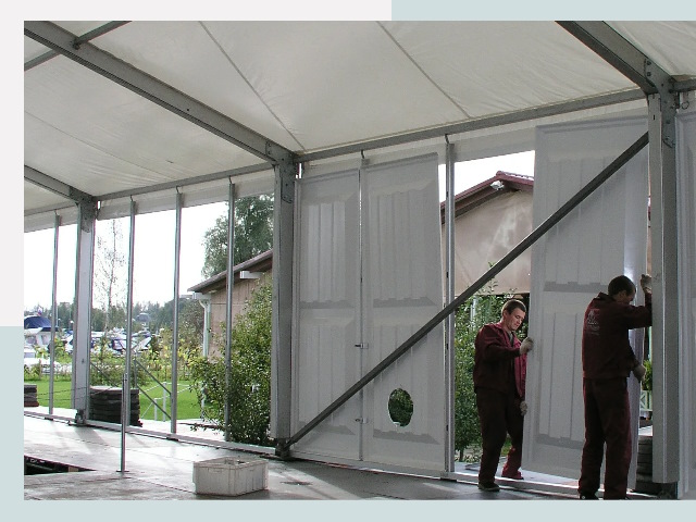 Быстро сборные шатры в Дубна от 613 руб. за м²