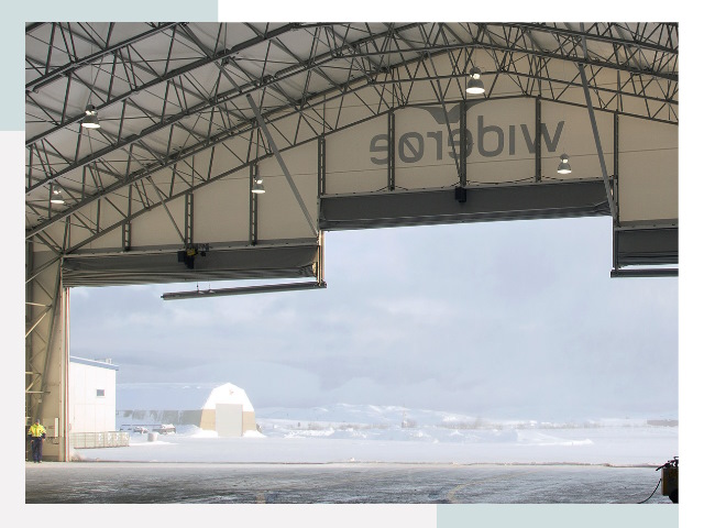 Ворота для ангаров в Дубне