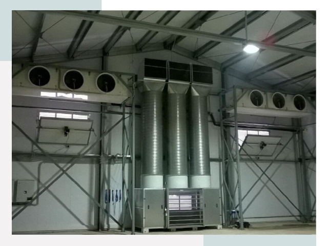 Инженерные системы для ангаров в Дубне