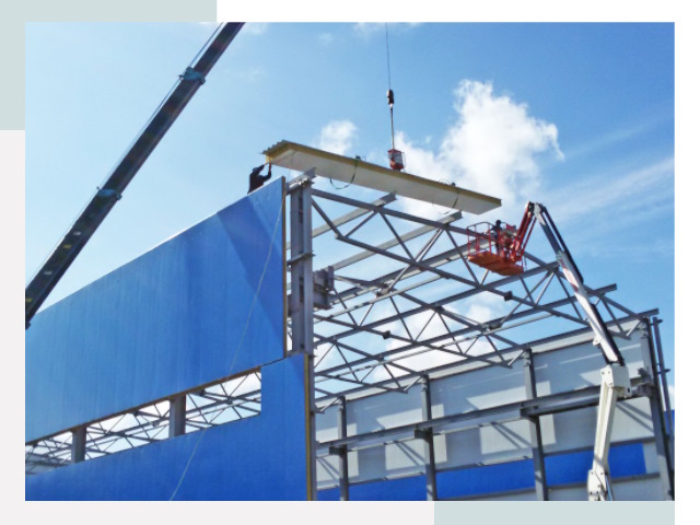 Монтаж сэндвич-панелей в Дубне